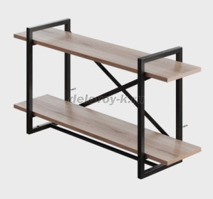 GUTTA Полка навесная 47х92х25 см 2 яруса рис1