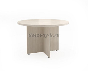 Стол для переговоров ФР-1.2.2  1200*1200*750мм (Дуб молочный) рис1