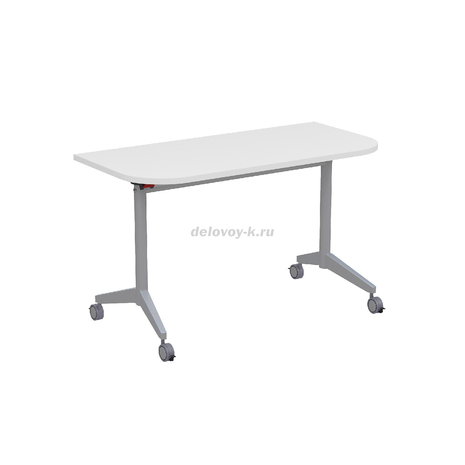 8ФСРР.101-S Складной радиусный стол Simple с фиксаторами (1250*600*750) фото