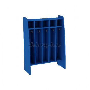 Шкаф для полотенец напольный пятисекционный ШДП-13 700*265*960 рис1