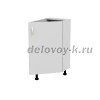 Тумба кухонная угловая (завершающая правая) с распашной дверью 350-580-720