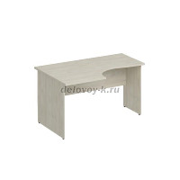 К.132 Стол эргономичный левый 1400-750-900_Орех французский рис1