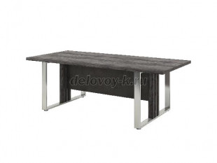 Z-102 Стол для переговоров на металлических опорах на 6 человек рис1