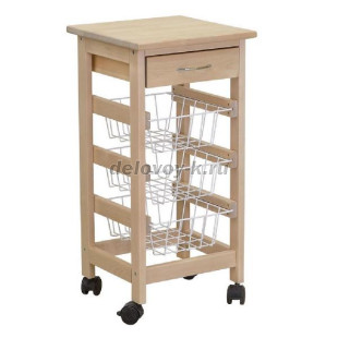 Тумба с ящиком и корзинами рис2