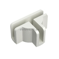 Экран из оргстекла фронтальный прямоугольный матовый с креплениями 30х19х15 рис1