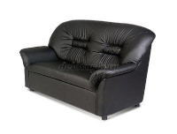 Диван Премьер 2-х местный орегон 16 черный рис1