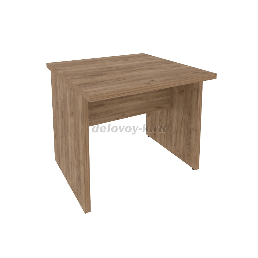 Стол переговорный KSP-3 (два положения установки царги: посередине и скраю) 900*900*765 фото