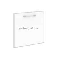 Дверца для тумбы модульной стеклянная LT-S4R white рис1