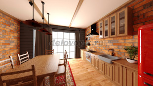 Кухонный гарнитур ЛЕНОЛА рис4