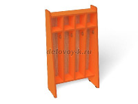 Шкаф для полотенец напольный 4-х секционный, 565*265*960 (каркас бук) рис1