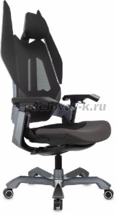 Кресло игровое KNIGHT AERO крестовина пластик серебро рис1