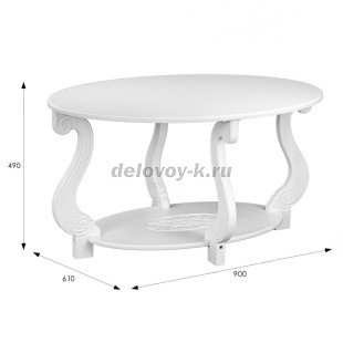 Стол журнальный Овация (М) ЛАЙТ рис3