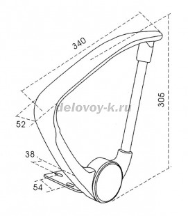 Подлокотники 682 2 шт. рис2