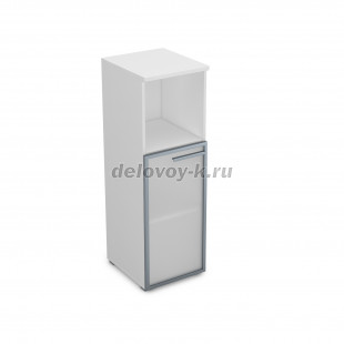 9ПП.017.5 Пенал средний со стеклом и нишей (400*450*1245) , правый рис4