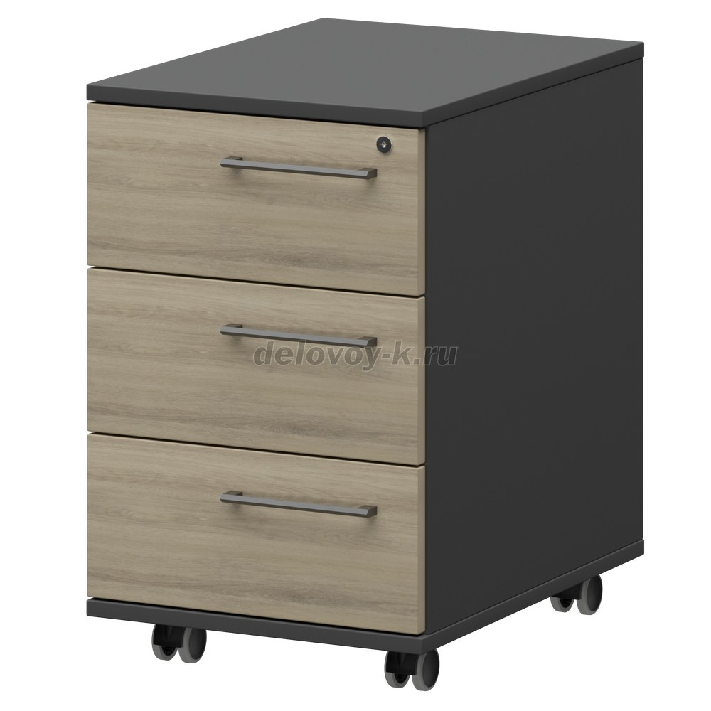 KZT-61 L Тумба мобильная/подвесная левая 416х568х588/648 фото