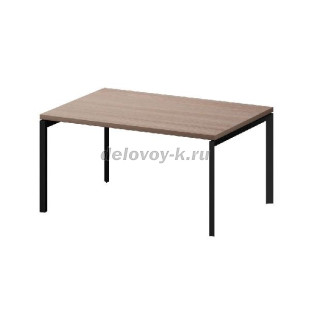 КТМ-14.14.38  Стол переговорный на металлокаркасе 1400*1400*750 (Темный шимо) рис1