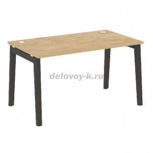 Стол письменный, опоры - массив дерева 1380*800*750  OW.SP-3.8 рис1