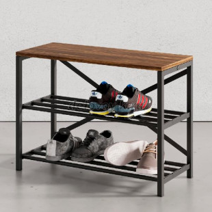 GUTTA Обувница 50х69х29 см 3 полки рис5