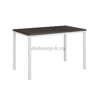 Стол 1200*700 на металлокаркасе Lite VL-30 1200*700*750 (Дуб Кентербери/Белый м/к) рис1