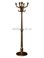 Вешалка напольная В 1Н темно коричневый рис1