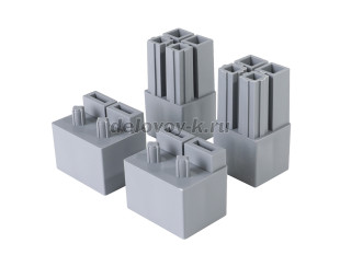 Комплект пластиковых опор ML 4 шт. (40x44x32)*4 рис3