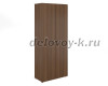 Шкаф широкий высокий закрытый (без топа и боковин)|орех
