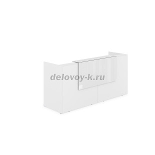 1КР-КЛ.001 Комплект Ресепшн с фартуком HPL 2432*750*1149 без подсветки рис5