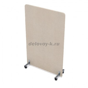 011.МП.1016 Акустическая мобильная перегородка на колесных опорах 1000*377*1600 рис1