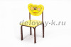 Стул детский регулируемый  Кузя  (00-1) ЖК Обезьянка