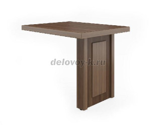 МЛ-1.13  Брифинг-приставка к столу руководителя Милан люкс 950*750*760мм рис1