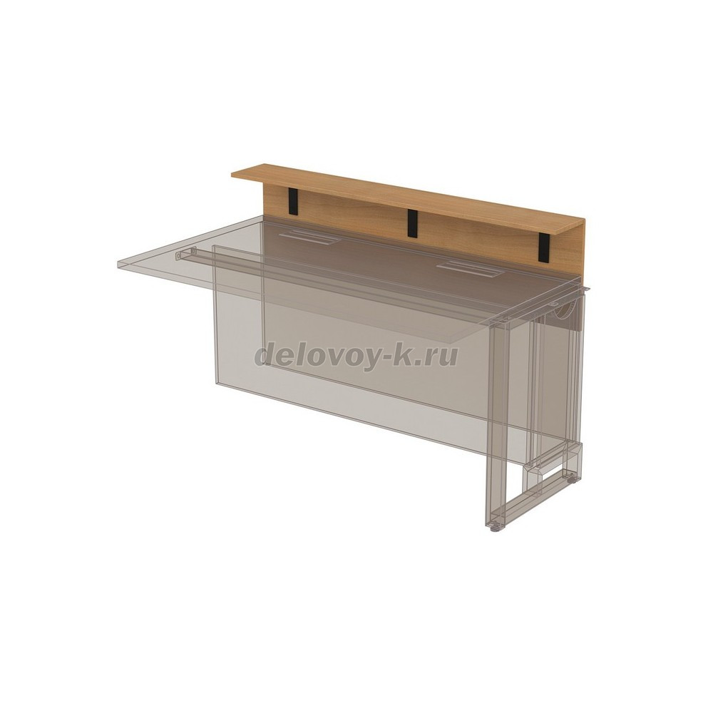 16НПК.014.2 Надставка президиум для стола переговоров (1400*200*400) фото