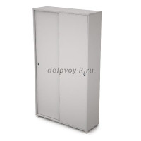 6ШКЗ.015 Шкаф-купе с замком (1200-400-2116) Белый рис1