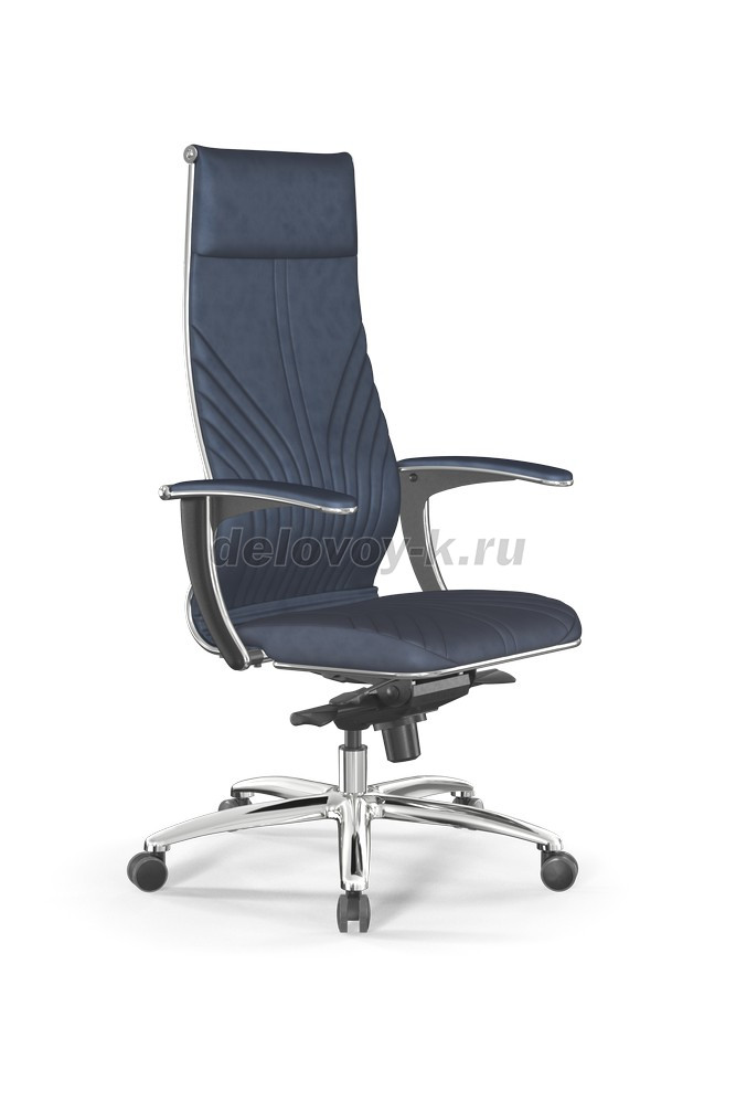 Кресло руководителя METTA Samurai Велюр B1-13U мультиблок со слайдером фото