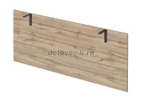 Царга к столам на металлокаркасе. ЛДСП 12 мм. Крепится к металлокаркасу. Для стола 1350 рис1