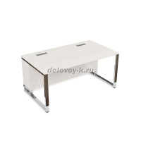 16СП.194 Стол прямой (1400-900-750)_Ivory_Металл глянец рис3