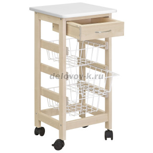 Тумба с ящиком и корзинами рис3