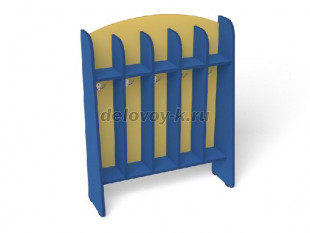 Шкаф для полотенец напольный Волна 5-секционный (ШП-004-5) рис1