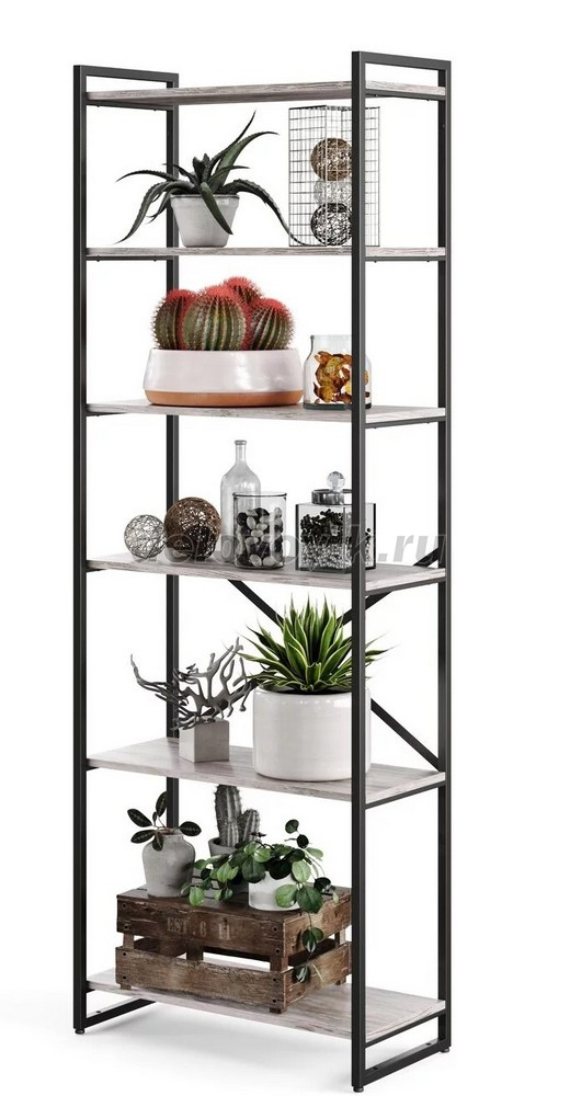 GUTTA Стеллаж 196х69х34 см с 6 полками фото