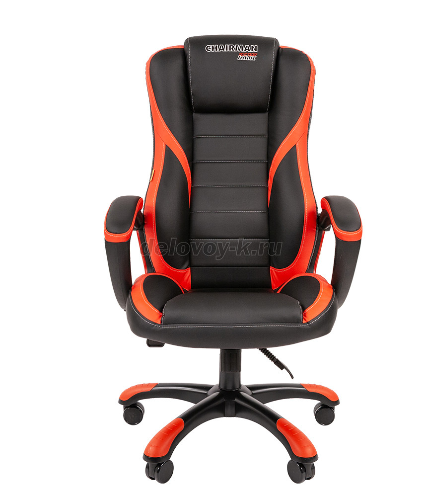 Кресло игровое CHAIRMAN GAME 22 экопремиум фото