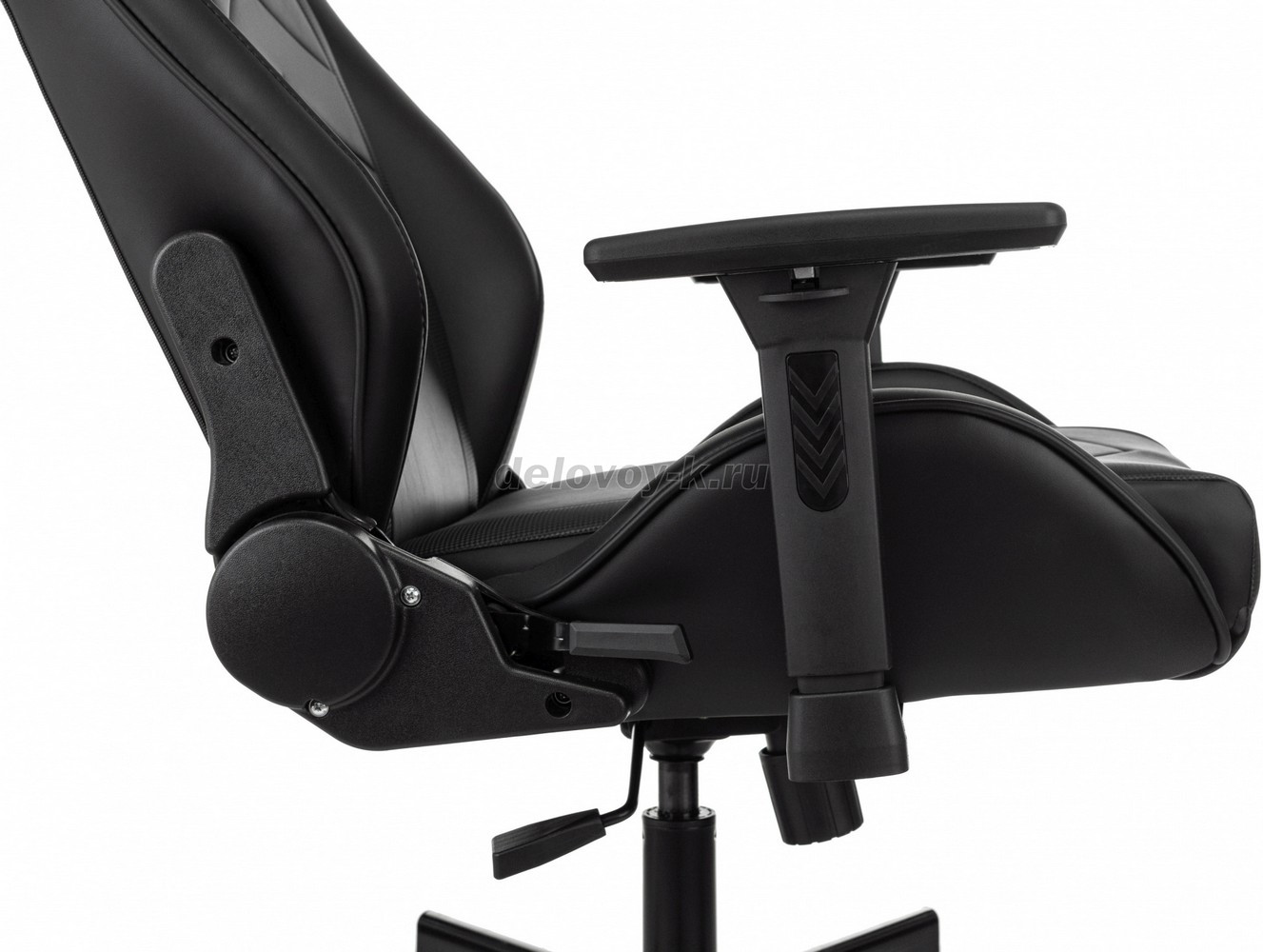 Кресло игровое KNIGHT GLADIATOR экокожа, крестовина металл фото 11