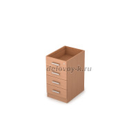 2ТЗ.002 Тумба приставная (550-390-750),(замок) бук рис3