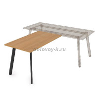 10БП.107 Брифинг-приставка (1000-700-750) Graphit_Iron wood рис1