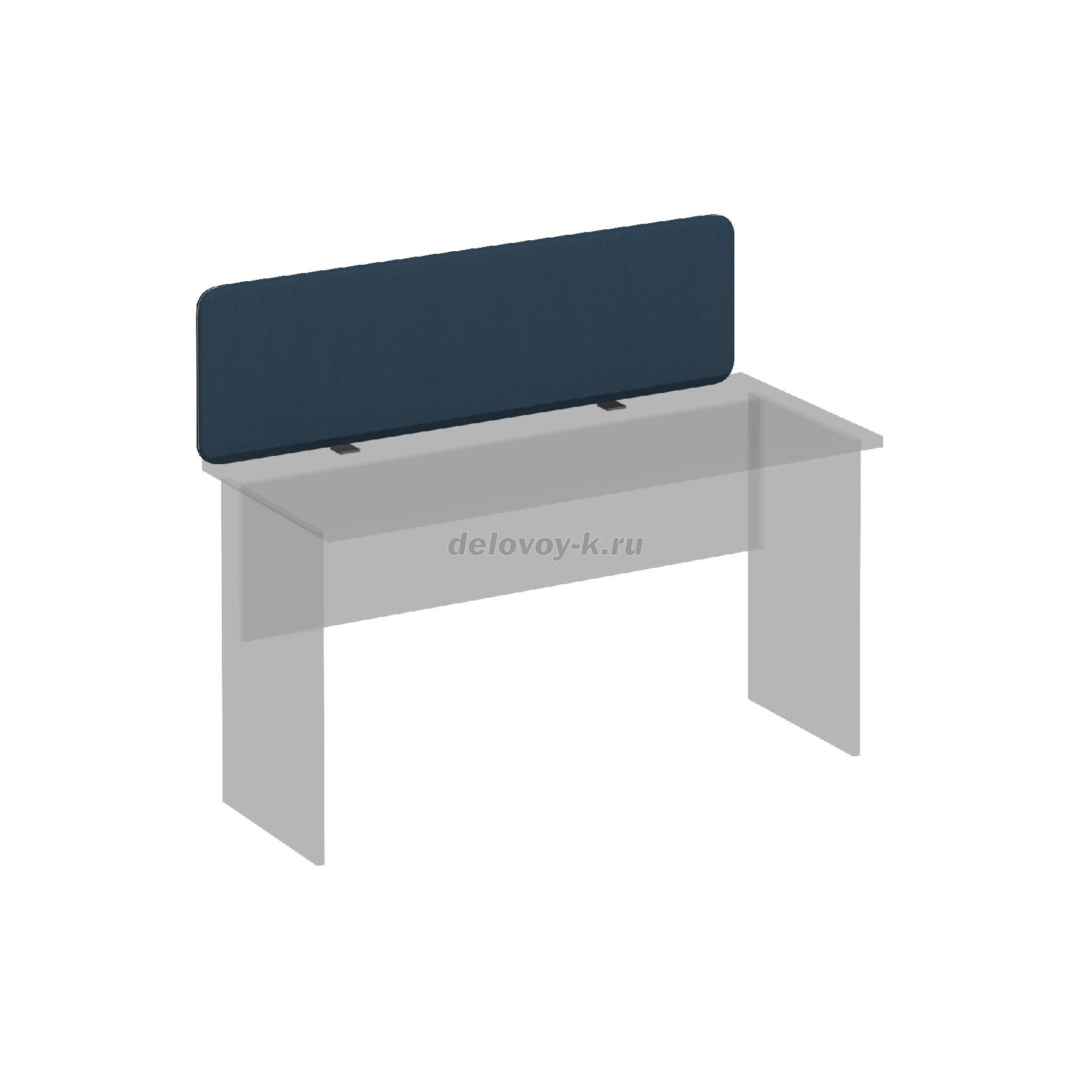 МР А 865 Экран настольный фронтальный тканевый для стола 140 1396*36*396 фото