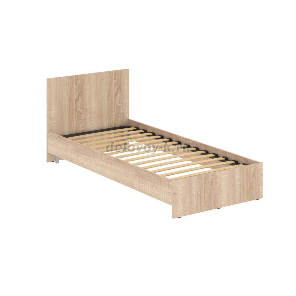 Кровать с изголовьем KBW 209.1 2000х900х800 фото