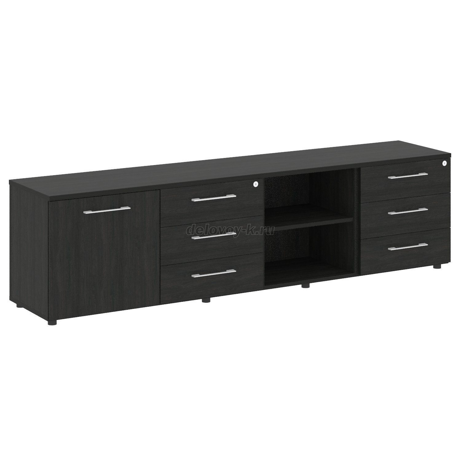 Тумба наборная, 4 секции 2188*450*580  LT.TS-4.1 фото