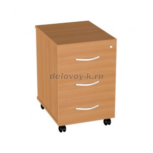 Тумба выкатная с центральным замком Э-37.0 с ц.з. рис2