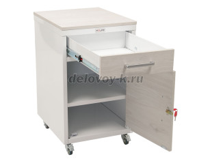 Тумба медицинская для кабинетов и палат МД ТП L-6 рис3