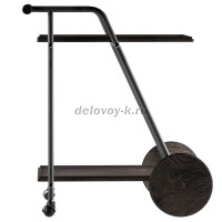 Стол сервировочный Оди металлик эбеновое дерево дуб маррон_b1_1000 рис3