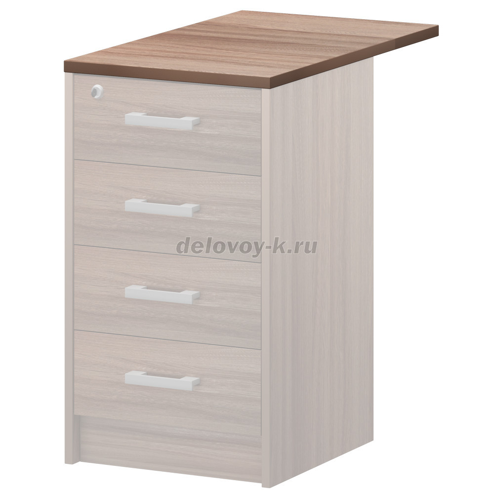 Крышка к приставным тумбам А-706 с креплением 730*450*22мм фото