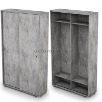 6ШК.016 Шкаф-купе (1200-400-2116) Basalt рис1